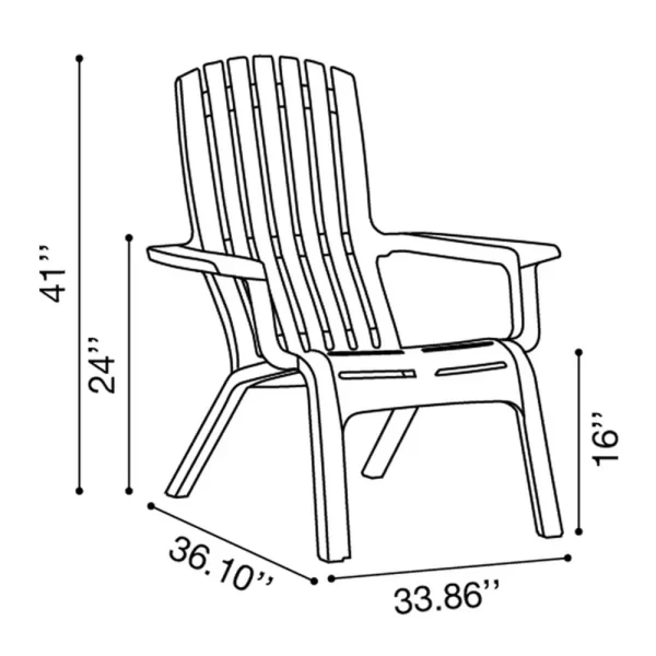 silla westport adirondack - Imagen 3
