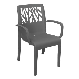 silla con brazos vegetal